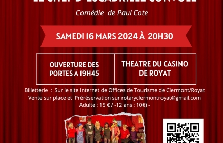 Spectacle théatre au Casino de Royat